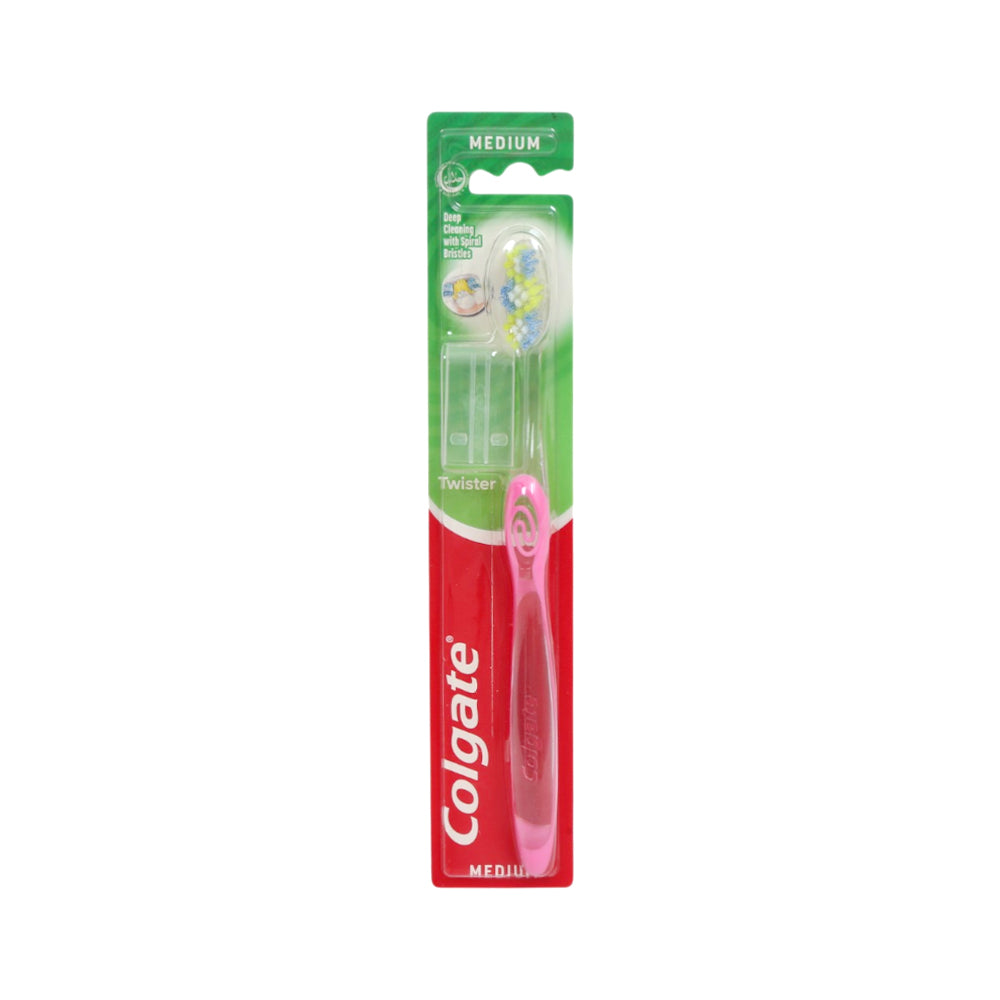 COLGATE TOOTH BRUSH TWISTER MEDIUM Default Title - MamasJan Grocery Nonfood