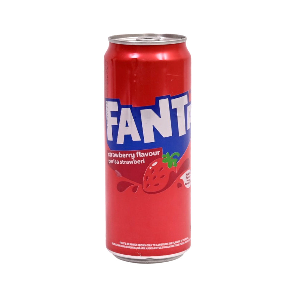 FANTA STRAWBERRY CAN 320ML Default Title - MamasJan Grocery Food