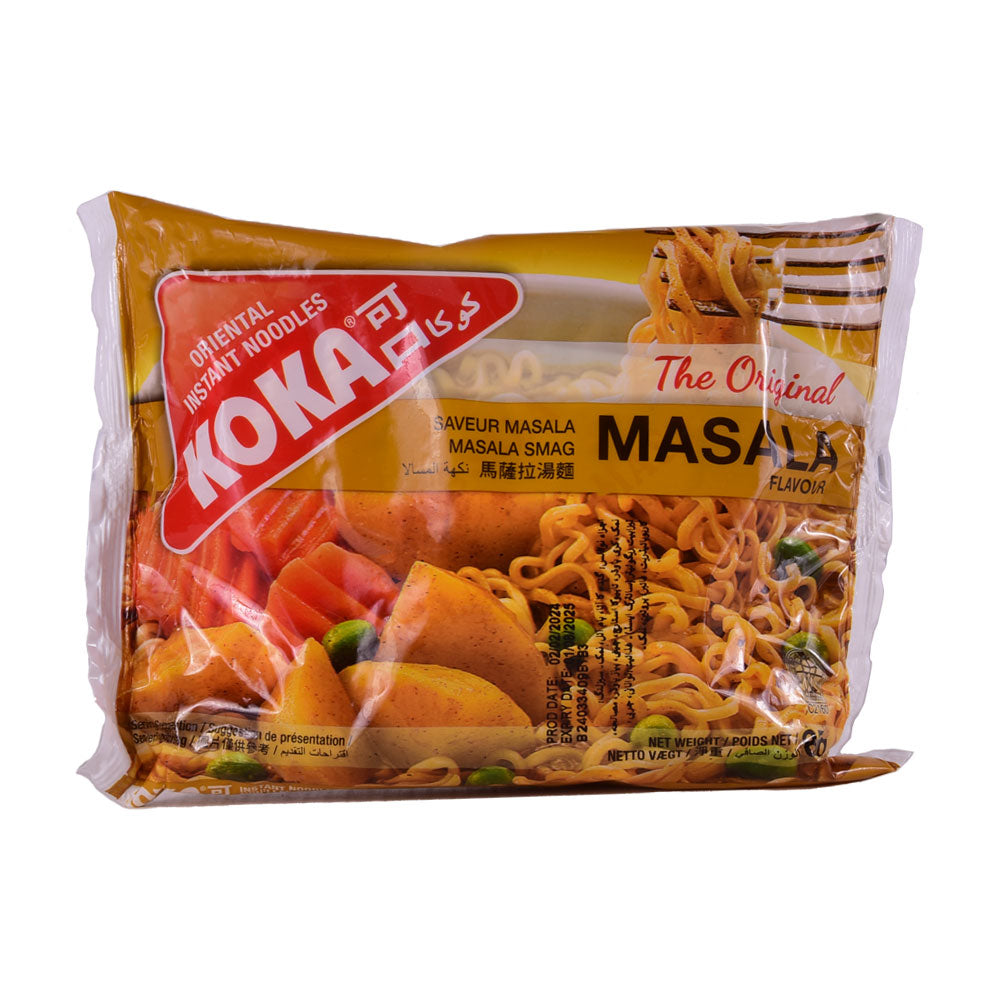 KOKA INSTANT NOODLES MASALA FLAVOUR 85 GM Default Title - MamasJan Grocery