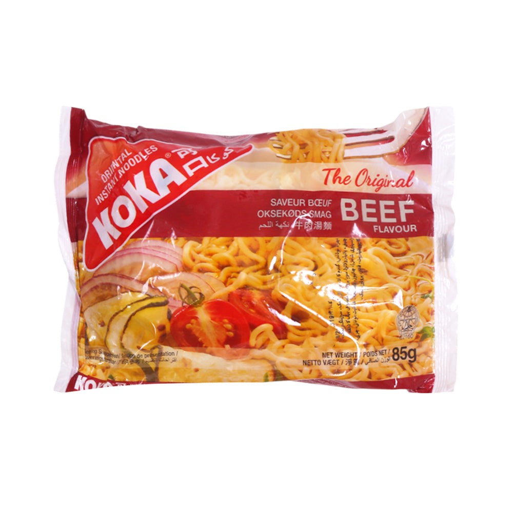 KOKA INSTANT NOODLES BEEF FLAVOUR 85 GM Default Title - MamasJan GroceryFoods