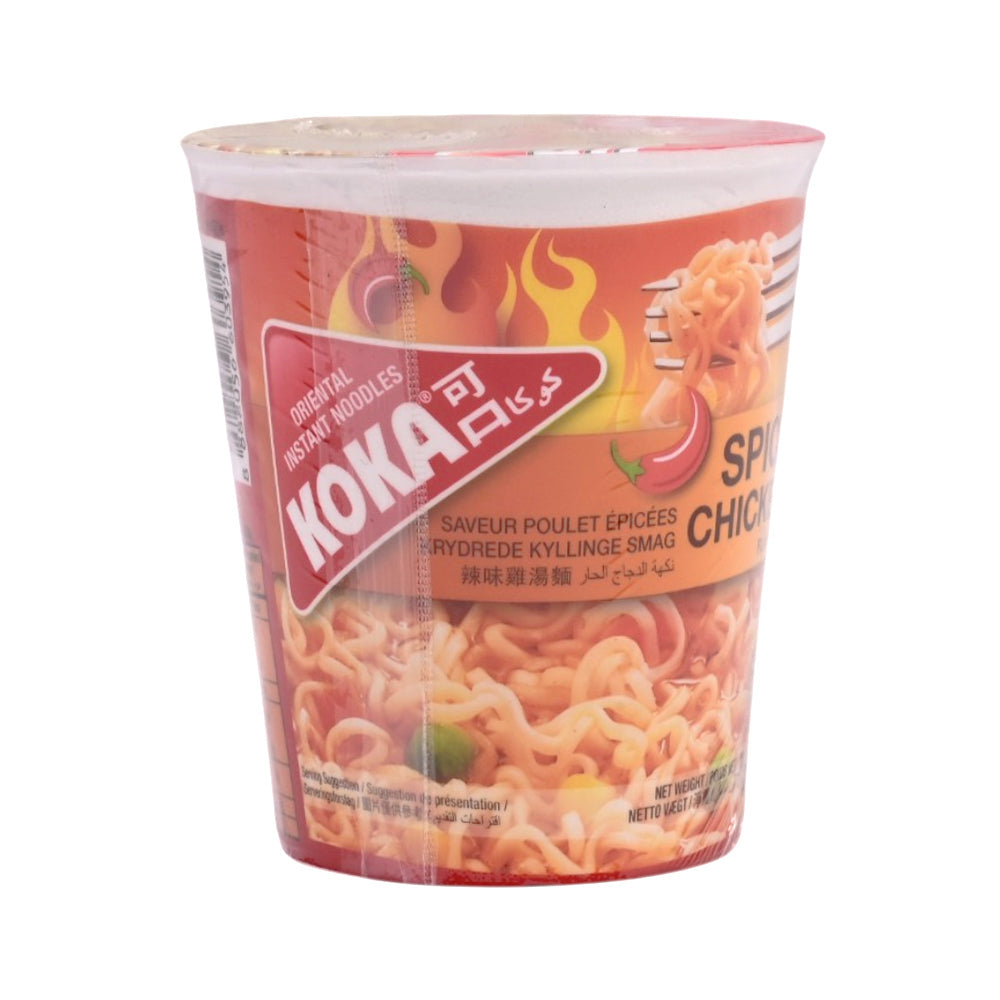 KOKA INSTANT NOODLES CUP SPICY CHICKEN FLAVOUR 70 GM Default Title - MamasJan GroceryFoods