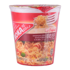 KOKA NOODLES BEEF FLVOUR 70 GM Default Title - MamasJan Grocery