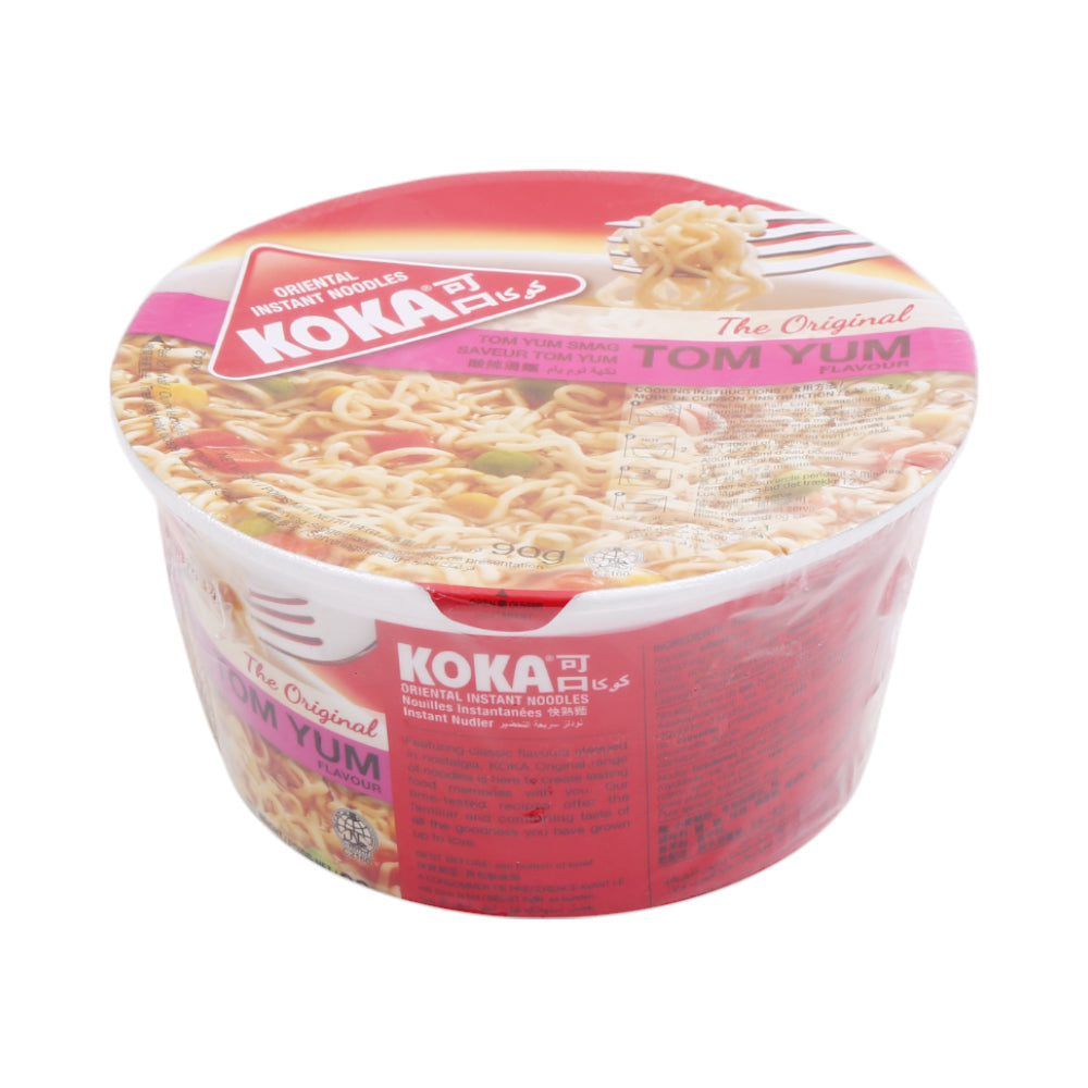 KOKA INSTANT NOOLDES TOMYAM BOWL 90 GM Default Title - MamasJan GroceryFoods