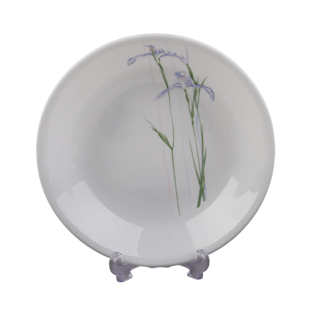 PLATE DEEP CORNINGWARE SHADOW IRIS 420-333-LP PC Default Title - MamasJan Crockery