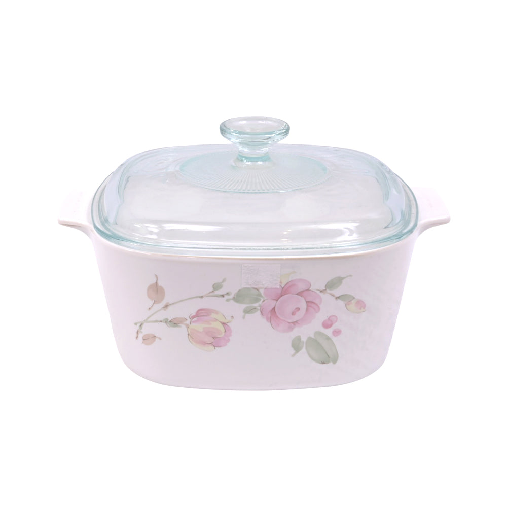 DONGA CORNINGWARE COVERED 3L COUNTRY ROSE A-3-RS Default Title - MamasJan Crockery