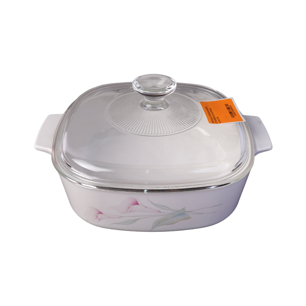 DONGA CORNINGWARE COVERED 2L LILYVILLE A-2LV PC Default Title - MamasJan Crockery