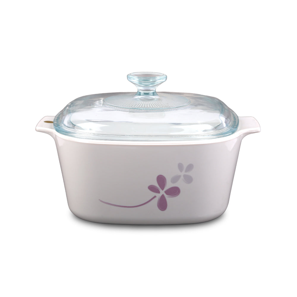 DONGA CORNINGWARE COVERED 3L WARM PANSIES A-3WP PC Default Title - MamasJan Crockery