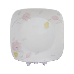 PLATE DINNER SQUARE CORNINGWARE ELEGENT CITY 2213-EC-LP PC Default Title - MamasJan Crockery