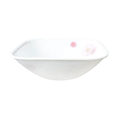 BOWL CEREAL CORNINGWARE SQUARE PINK DAISY 2323-PS-LP PC Default Title - MamasJan Crockery