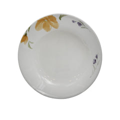 PLATE DEEP CORNINGWARE BEGONIA 420-BGN-BP Default Title - MamasJan Crockery