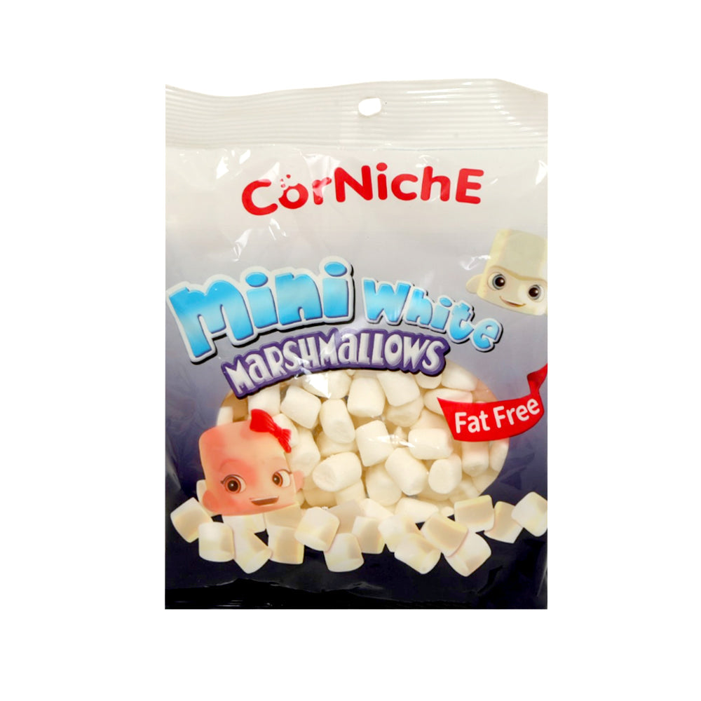 CORNICHE MINI WHITE MARSHMALLOWS FAT FREE 70 GM Default Title - MamasJan Grocery Food