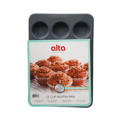 MUFFIN PAN 12 CUPS ALTA YY1 ZIK Default Title - MamasJan Crockery