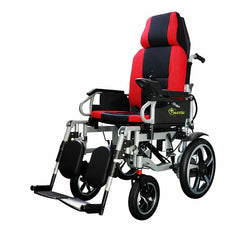 Luxury Manual Reclining Steel Wheelchair Model Ml500113 - The Healthcare Shop Pakistan