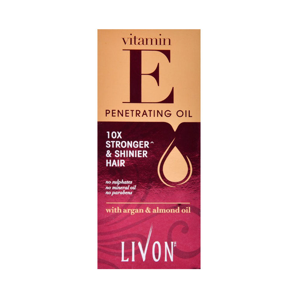 LIVON VITAMIN E PENETRATING OIL 100 ML Default Title - MamasJan haircare