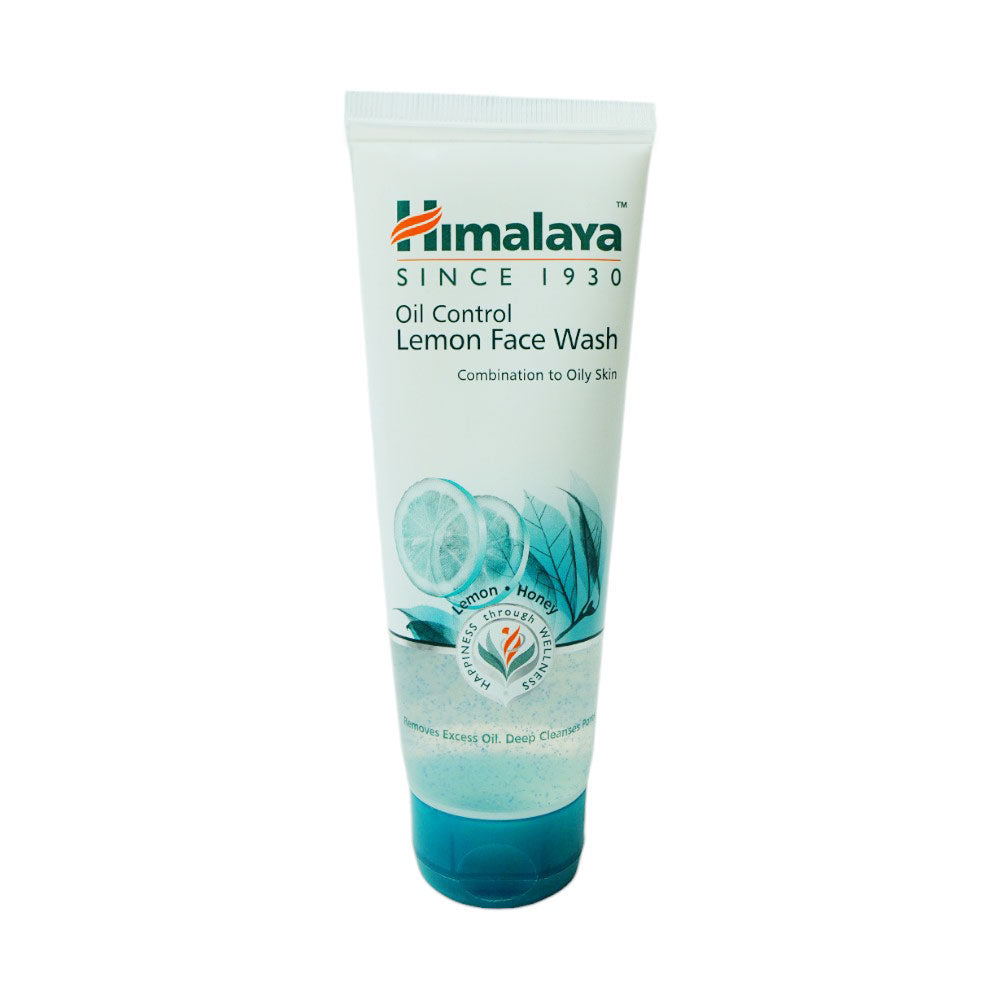 HIMALAYA OIL CONTROL LEMON FACE WASH 100ML Default Title - MamasJan skincare