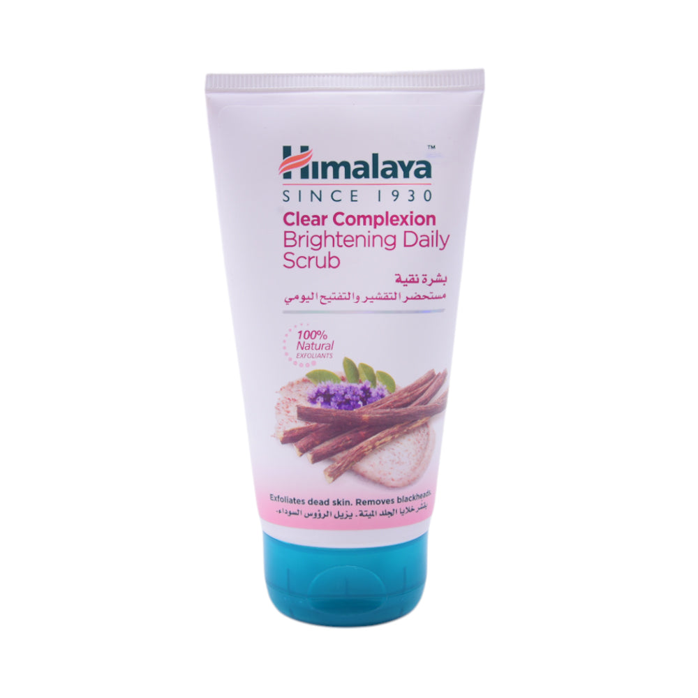 HIMALAYA CLEAR COMPLEXION BRIGHTENING FACE SCRUB 150 ML Default Title - MamasJan skincare