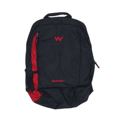 WILDCRAFT AXIS PLUS SCHOOL BACKPACK BLACK/RED Default Title - MamasJan Luggage
