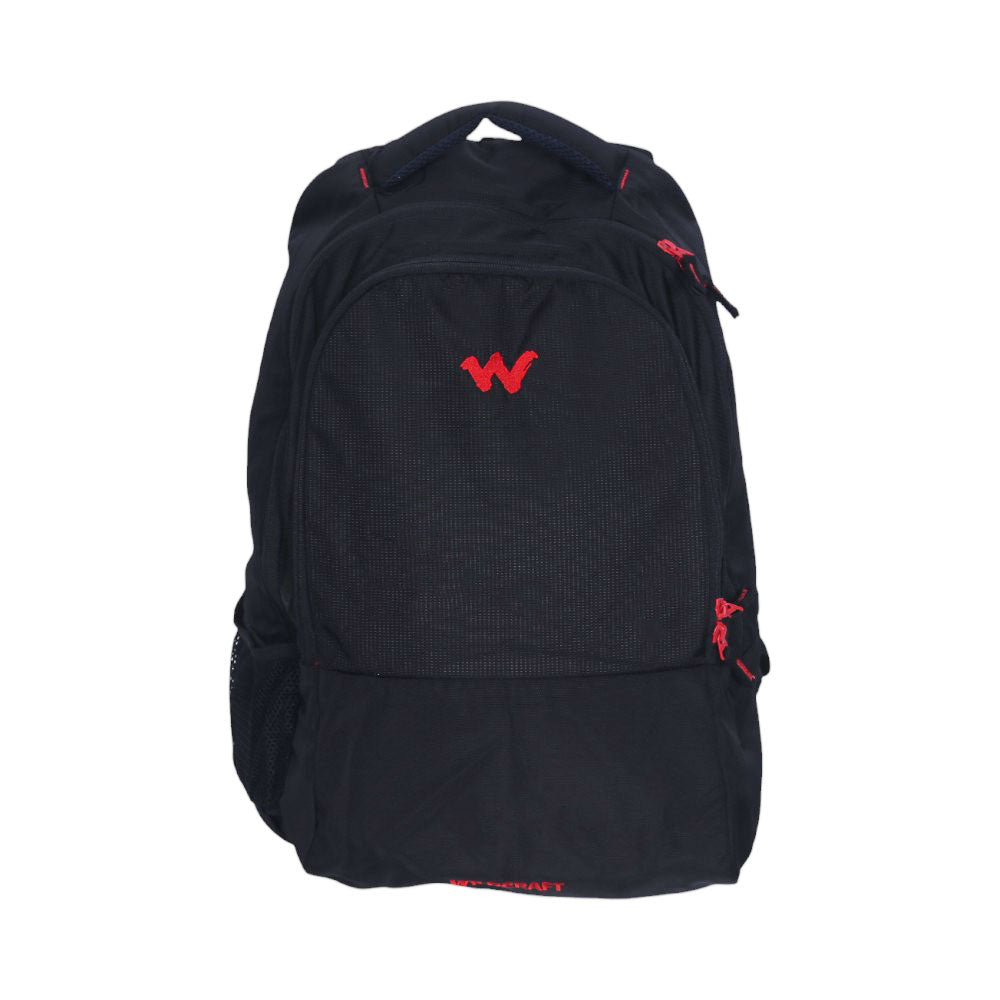 WILDCRAFT STREAK SCHOOL BACKPACK BLACK Default Title - MamasJan Luggage
