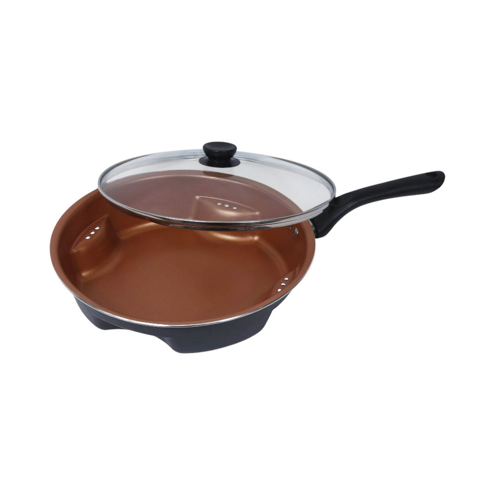 FRY PAN AIR NON STICK IR 9304/17403-7/Q-10 Default Title - MamasJan Crockery