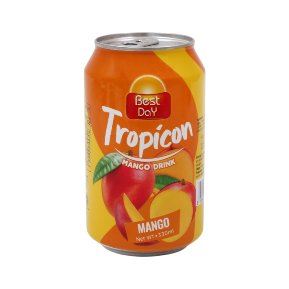 BEST DAY TROPICON MANGO DRINK CAN 330 ML Default Title - MamasJan GroceryFoods