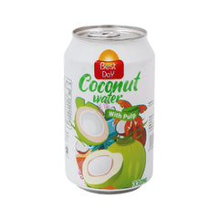 BEST DAY COCONUT WATER WITH PULP DRINK CAN 330 ML Default Title - MamasJan GroceryFoods
