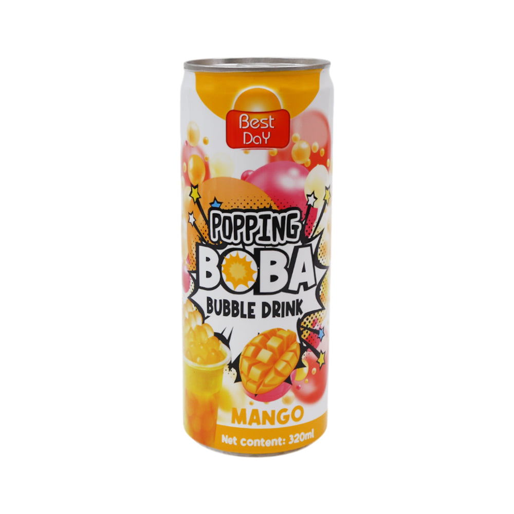 BEST DAY POPPING BOBA BUBBLE DRINK MANGO 320 ML Default Title - MamasJan GroceryFoods