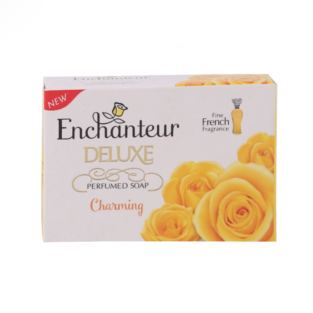 ENCHANTEUR SOAP DELUXE CHARMING PERFUMED 90 GM Default Title - MamasJan Grocery Nonfood