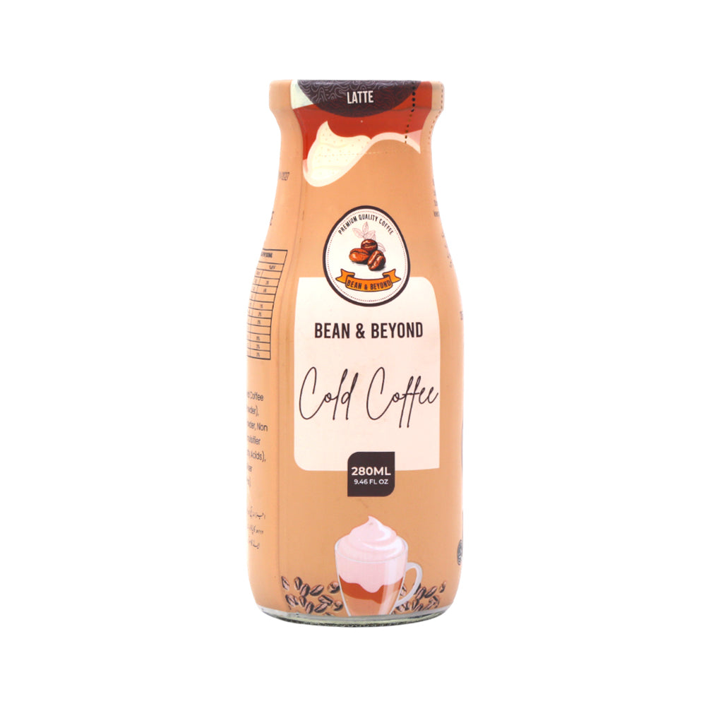 BEAN & BEYOND COFFEE DRINK LATTE 280 ML Default Title - MamasJan GroceryFoods