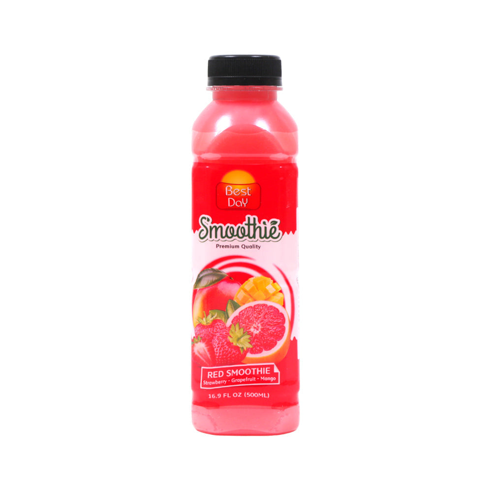 BEST DAY SMOOTHIE STRAWBERRY DRINK 500 ML Default Title - MamasJan GroceryFoods