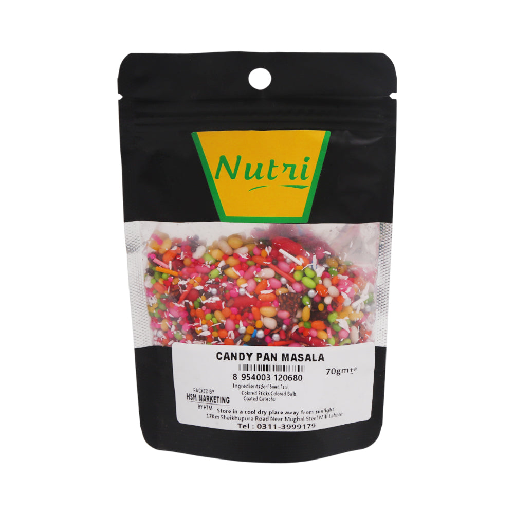 NUTRI CANDY PAN MASALA -POUCH PACK 70 GM Default Title - MamasJan Grocery Food