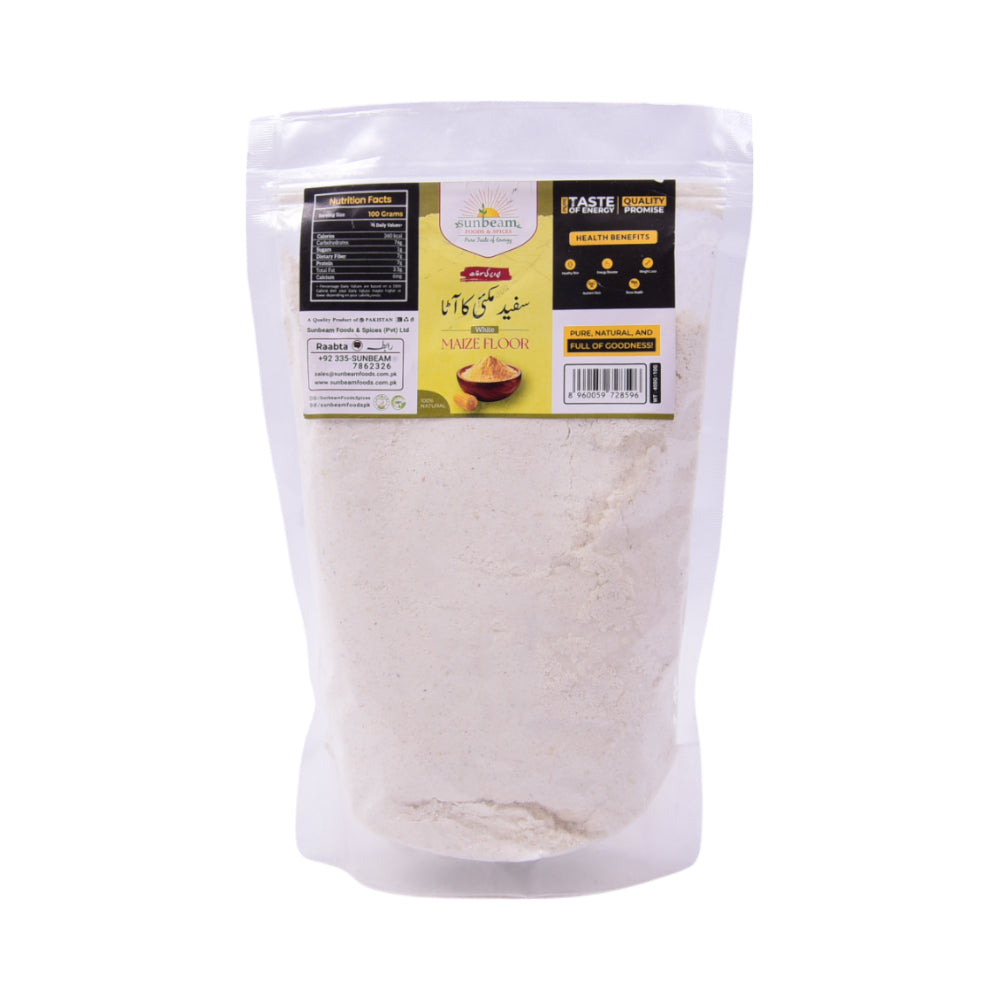 SUNBEAM MAIZE FLOUR (WHITE CORN) 400 GM Default Title - MamasJan GroceryFoods