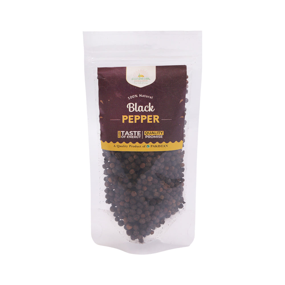 SUNBEAM BLACK PAPAR WHOLE 100 GM Default Title - MamasJan GroceryFoods
