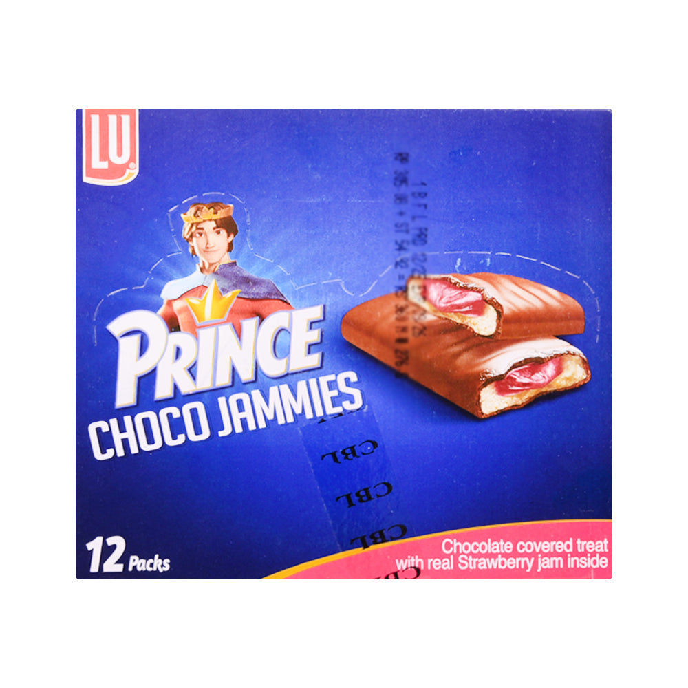 LU PRINCE CHOCO JAMMIES BISCUIT SNACK PACK 14.5GM 12PC BOX Default Title - MamasJan GroceryFoods