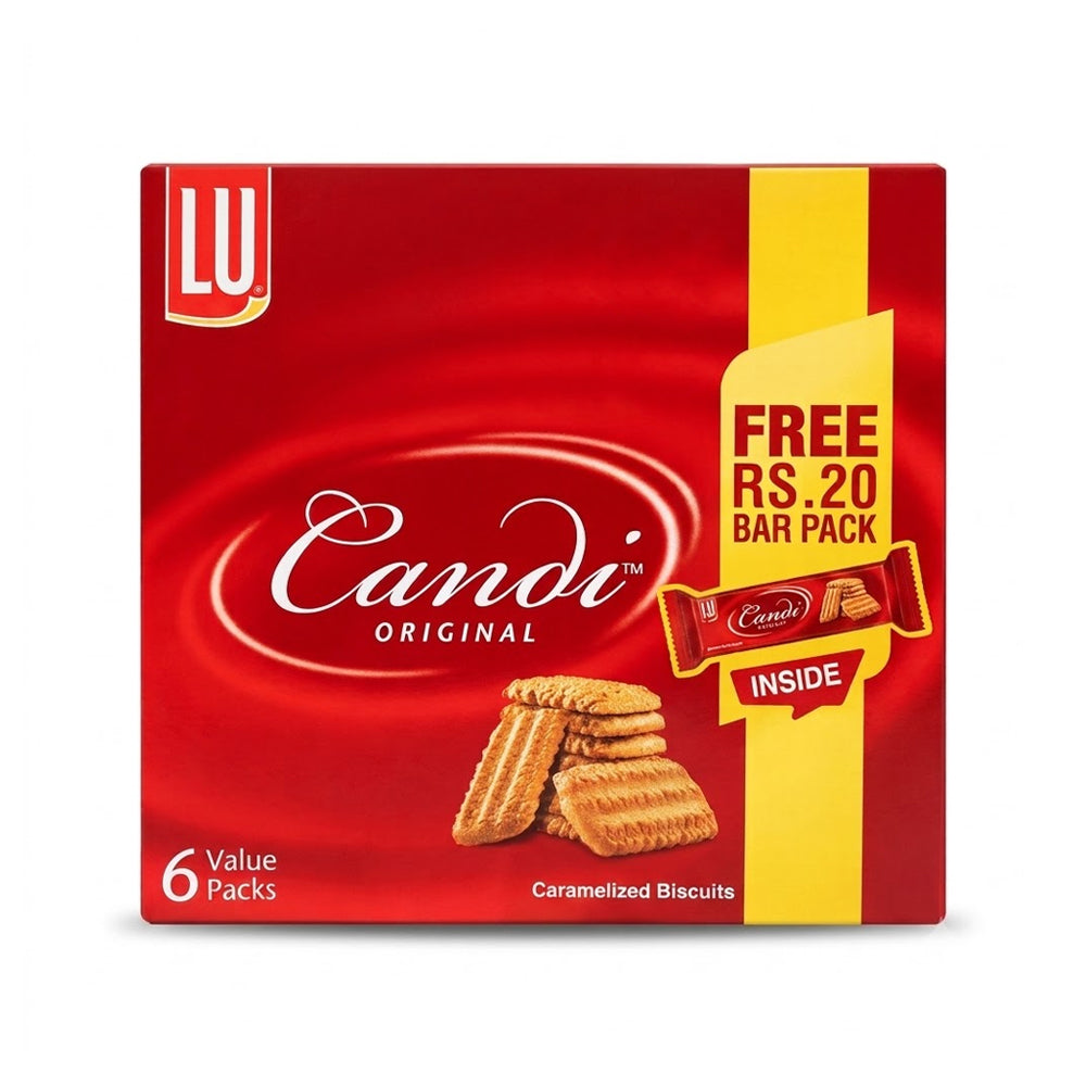 LU CANDI BISCUIT VALUE PACK 6 PCS 444 GM Default Title - MamasJan Grocery Food