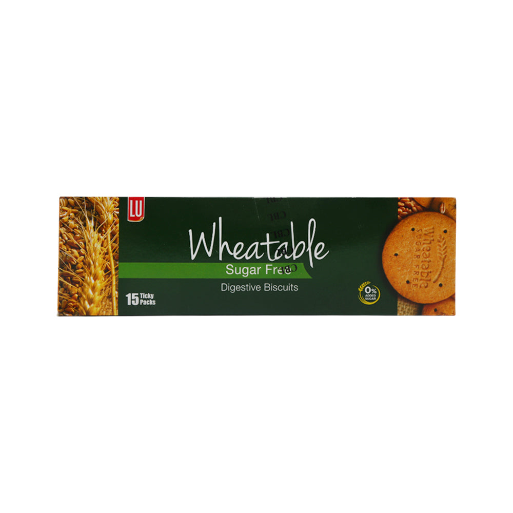 LU WHEATABLE SUGAR FREE BISCUIT 28.5GM T/P BOX 15PC Default Title - MamasJan GroceryFoods
