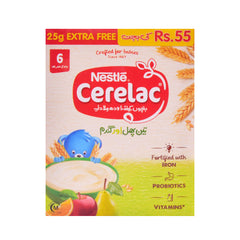 NESTLE CERELAC THREE FRUIT 200 GM Default Title - MamasJan Grocery