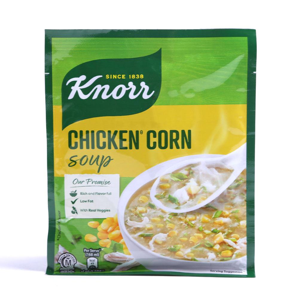 KNORR CHINESE CHICKEN CORN SOUP 46 GM Default Title - MamasJan Grocery