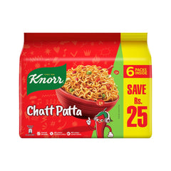 KNORR NOODLES CHATPATTA PROMO PACK 1X6 300 GM Default Title - MamasJan Grocery