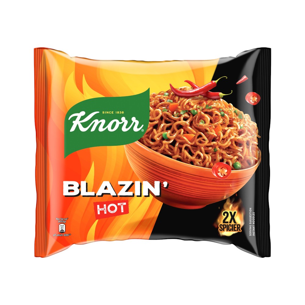 KNORR NOODLES BLAZING PACK OF 2 102 GM Default Title - MamasJan Grocery
