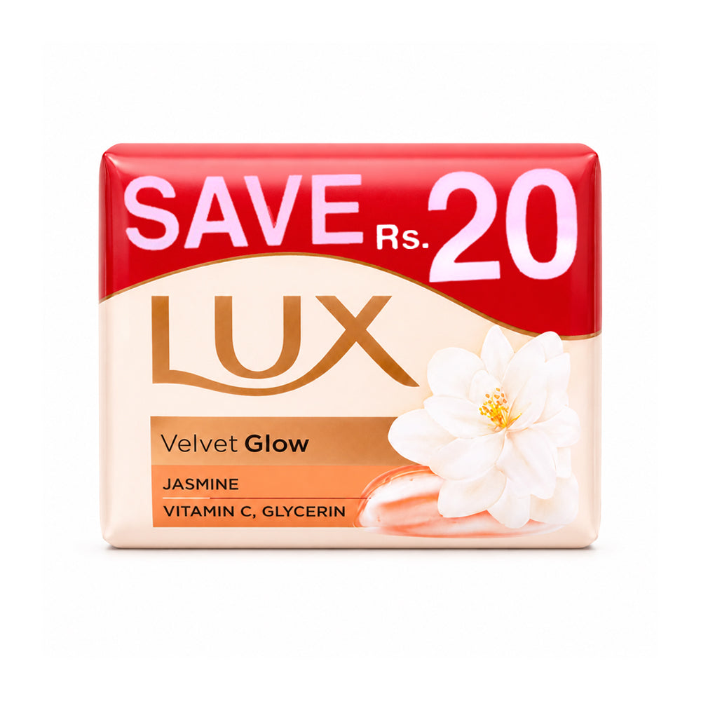 LUX SOAP VELVET GLOW JASMINE & VIT E 3X98 GM PROMO PACK Default Title - MamasJan skincare