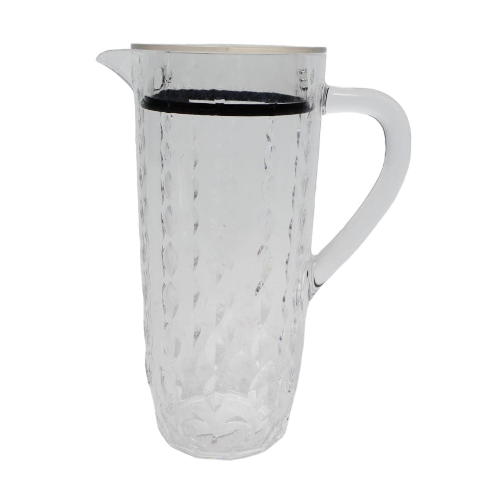 JUG ACRYLIC WATER DROP CUT AC109 Default Title - MamasJan Crockery