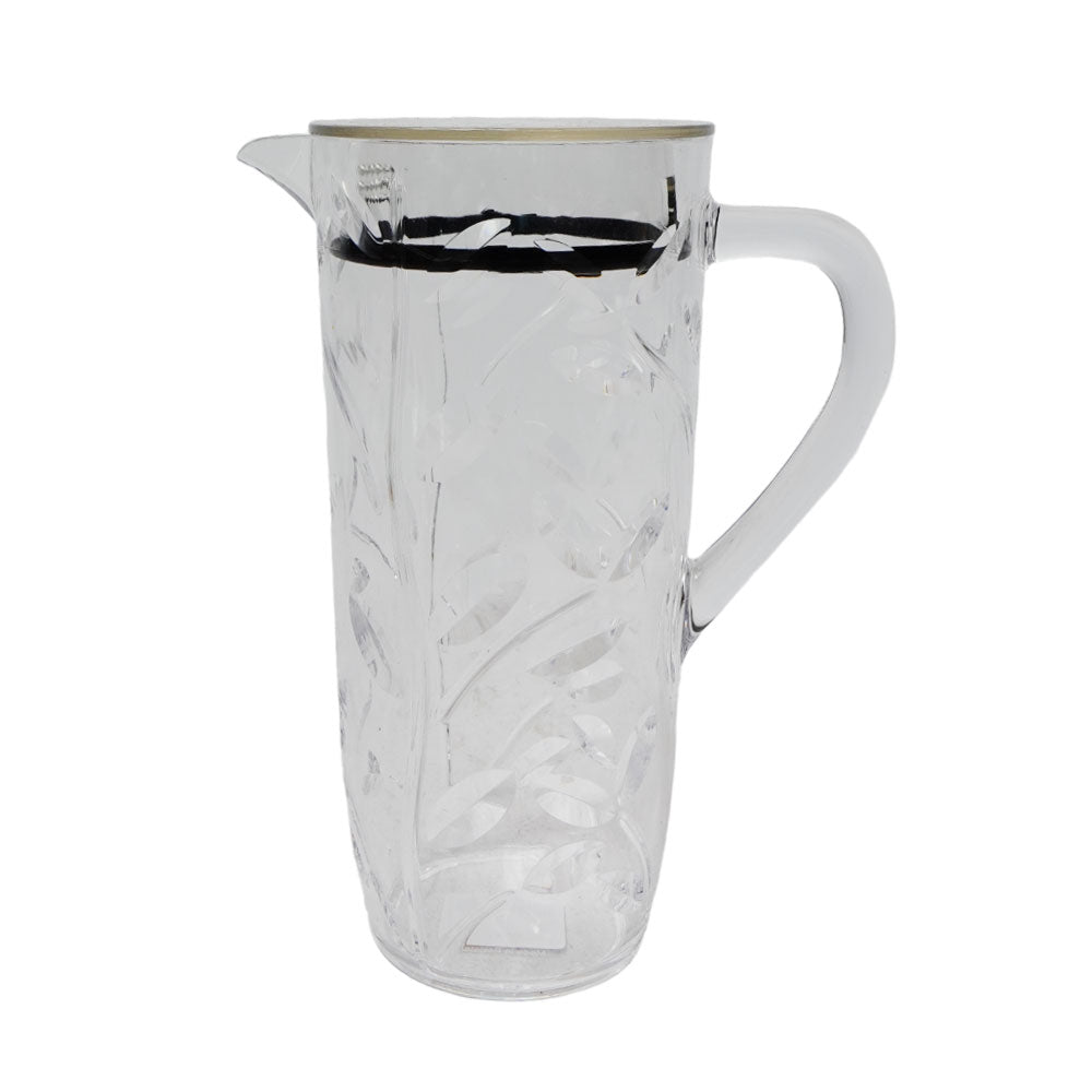 JUG ACRYLIC LEAVES CUT AC110 Default Title - MamasJan Crockery