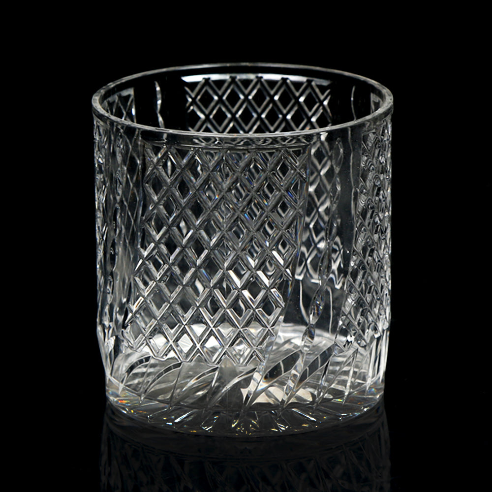GLASS ACRYLIC DIAMOND NET AC143 (pack of 6) Default Title - MamasJan Crockery