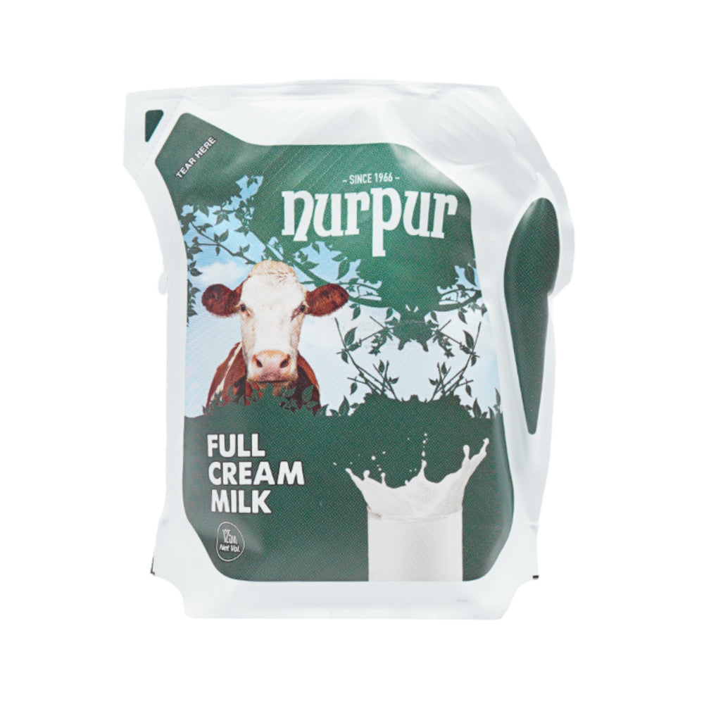 NURPUR FULL CREAM MILK 125 ML Default Title - MamasJan Grocery