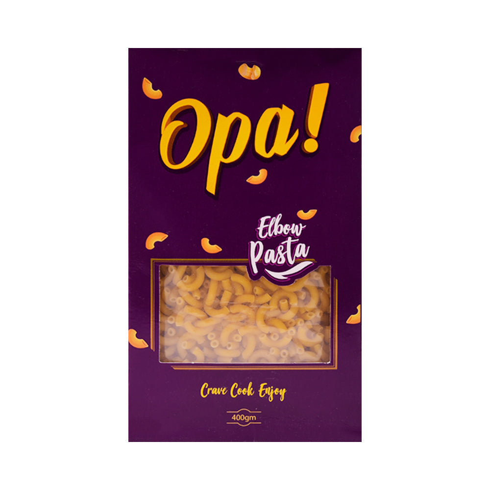 OPA PASTA SMALL ELBOW 400 GM Default Title - MamasJan GroceryFoods