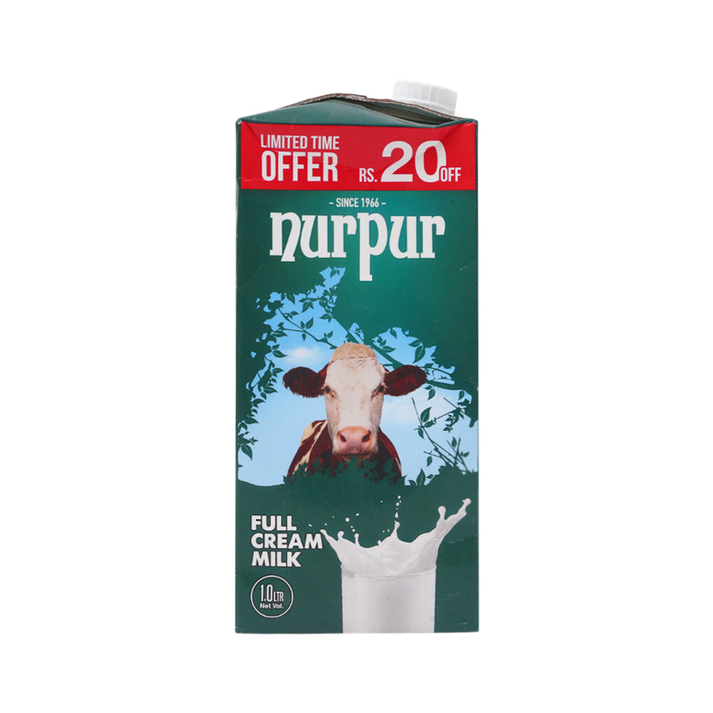 NURPUR UHT MILK 1LTR RS 20 OFF Default Title - MamasJan Grocery