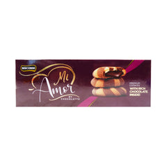 BISCONNI MI AMOR PREMIUM COOKIES WITH RICH CHOCOLATE 180 GM Default Title - MamasJan Grocery