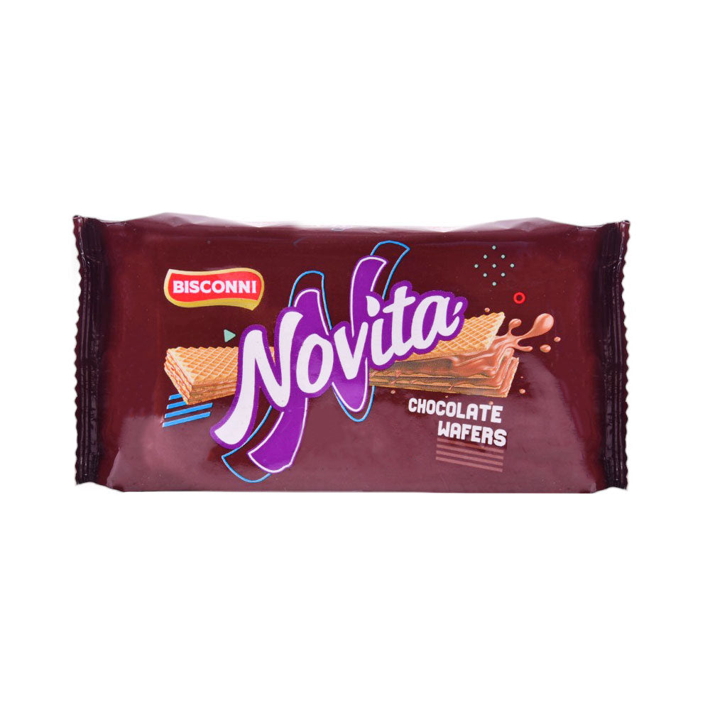 BISCONNI NOVITA CHOCOLATE WAFERS 40 GM Default Title - MamasJan Grocery