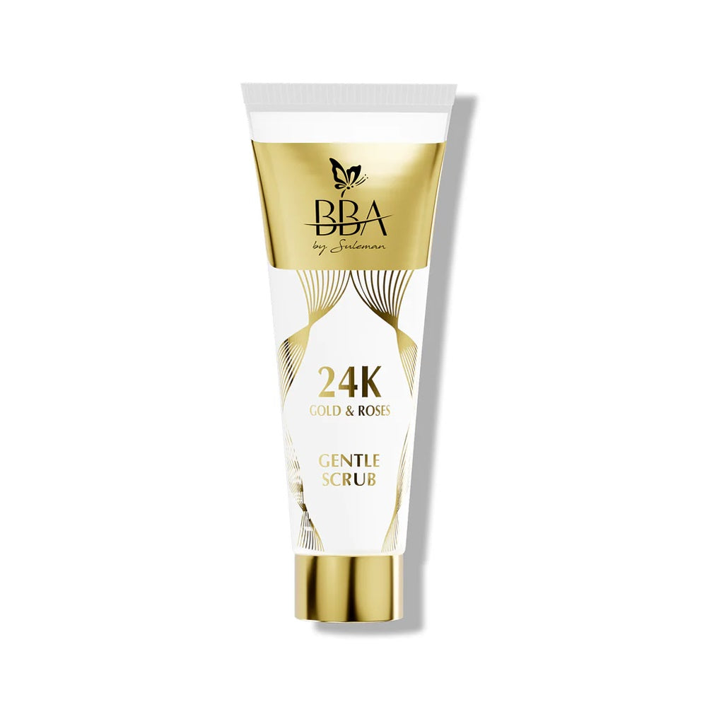 BBA 24K GOLD & ROSES GENTLE SCRUB Default Title - MamasJan Makeup