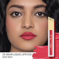 BBA SH 2X WEAR LIQUID LIPSTICK ROSY RUSH Default Title - MamasJan Makeup
